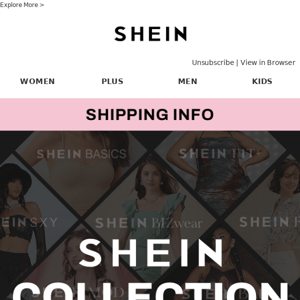 SHEIN Collection| Discover your style without limitations.