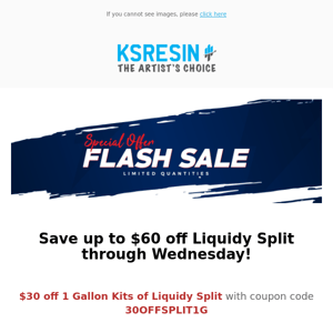 👀 $60 off of Liquidy Split