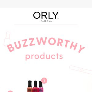 ORLY's Everywhere this Spring 🌸