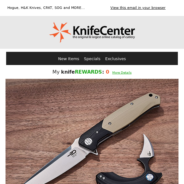 New Knives: Spyderco, Kizer, Bestech