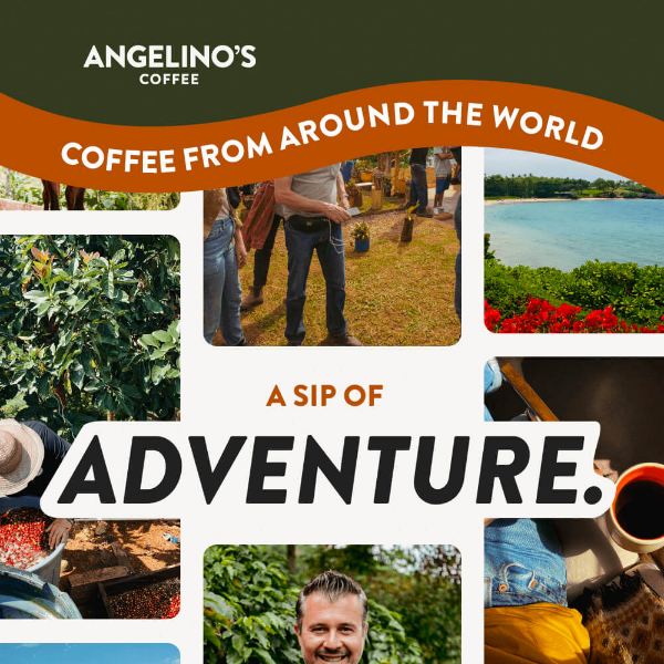 Experience coffee from around the world 🌎