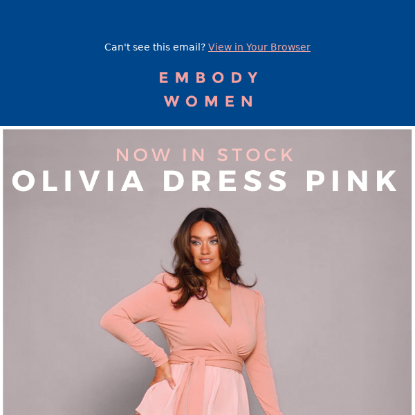 Don't miss out on the must-have Olivia Pink Dress