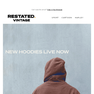 PRE-ORDER NOW LIVE: Restated Puff Hoodies 🏃
