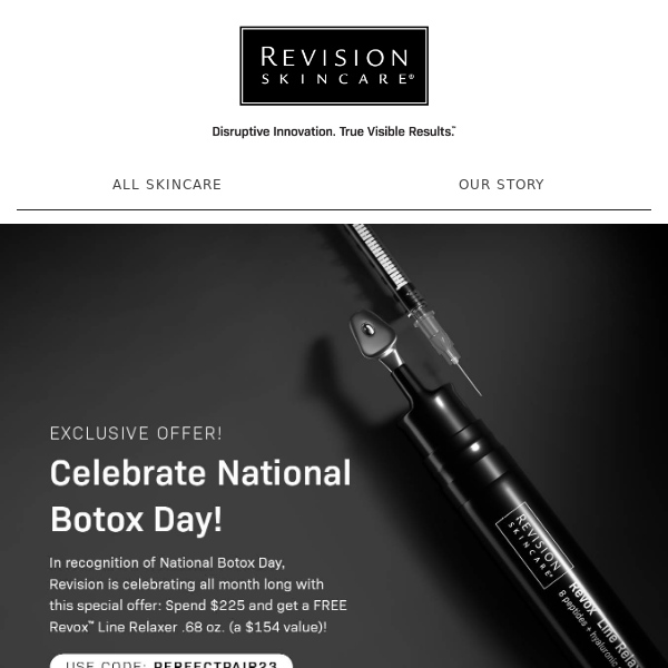 FREEZE RIGHT NOW...It's Celebrate National Botox® Day - Exclusive Offers Await!