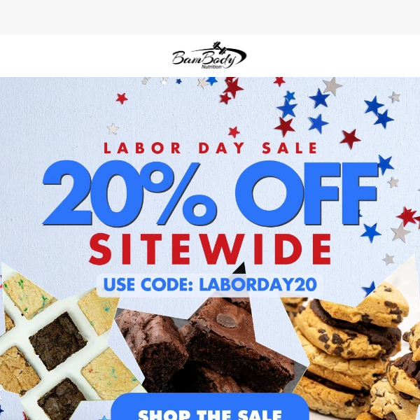 ⭐ Get 20% Off Sitewide Today Only