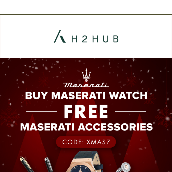 [Day-7] Buy 1 Maserati and claim FREE gift🤶