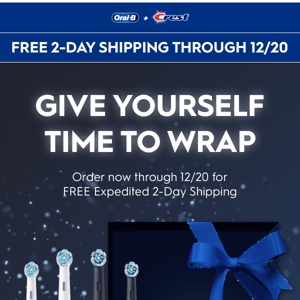 FREE 2-Day Shipping + Up to $50 Off 📦