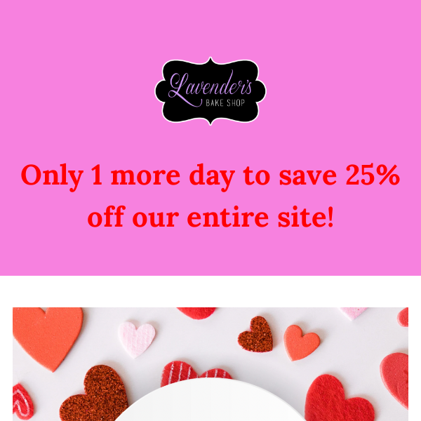 Don't Miss out: Save 25% off our website