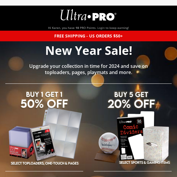 🎉 Happy (Almost) New Year, Ultra PRO International!