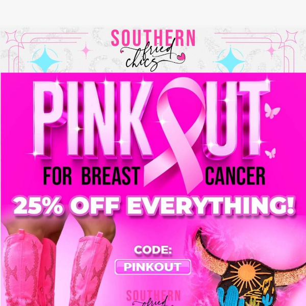 💗PINK OUT! 25% OFF EVERYTHING!💗