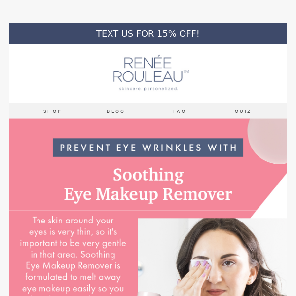 Prevent Eye Wrinkles ✨