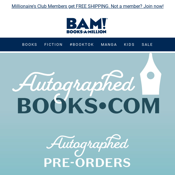 Must-Have Books at AutographedBooks.com