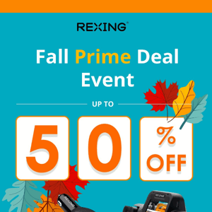 Fall-In for Prime Day SAVINGS