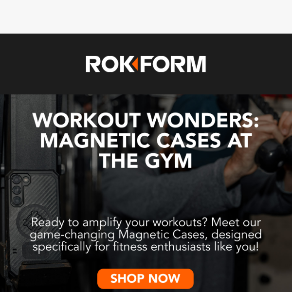 Transform Your Gym Experience with Our Magnetic Cases!