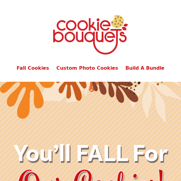 Autumn cookies are 10% off! 🍂