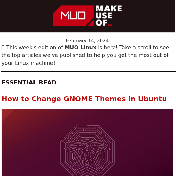 MUO Linux 🐧 Freshen Up Your Ubuntu PC by Swapping GNOME Themes