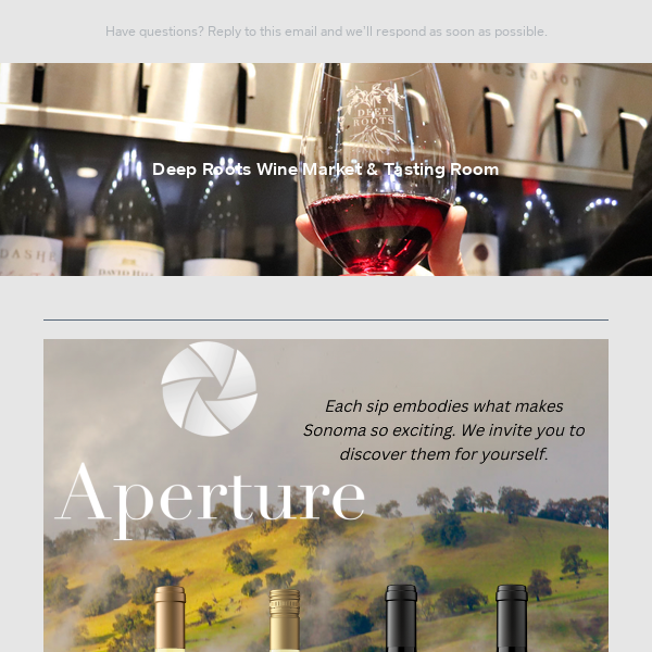 Aperture Wines Have Arrived!