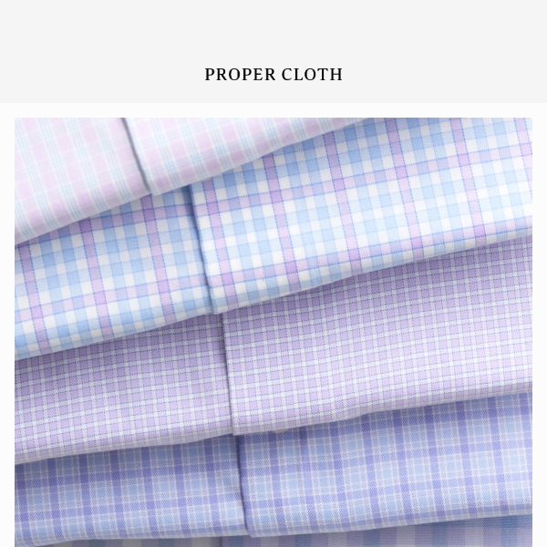 Spring Essentials: Multi-Check Shirts