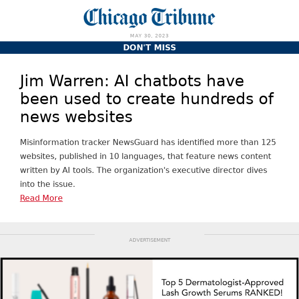 AI chatbots have been used to create hundreds of news websites