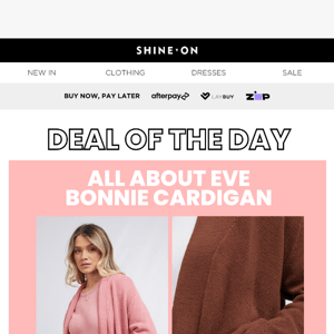 CARDI SALE 🎉🥳 Save $30 on this gorgeous knitted cardi!