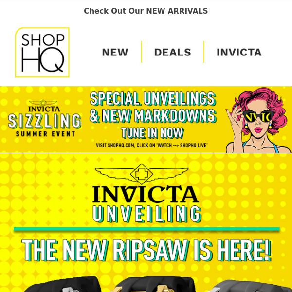 INVICTA UNVEILING: Check Out the New Ripsaw