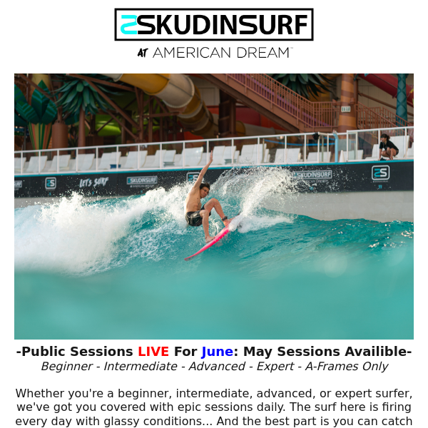 Get Ready to Shred all Summer: Tons of New Epic Sessions LIVE