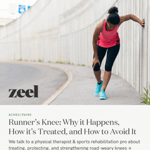 Runner's Knee 101, Courtesy of a Physical Therapist