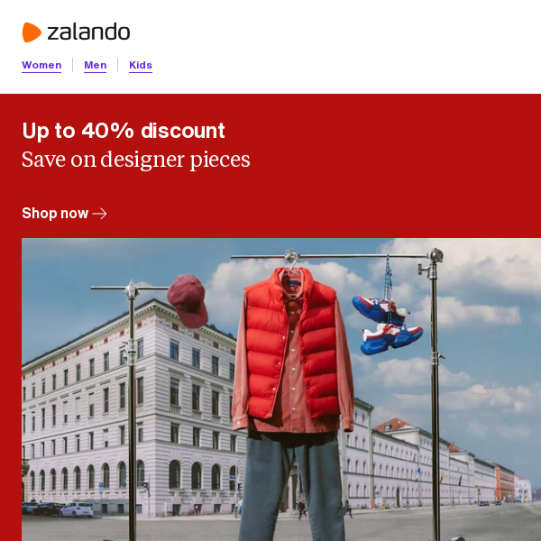 Zalando UK Emails, Sales & Deals - Page 1