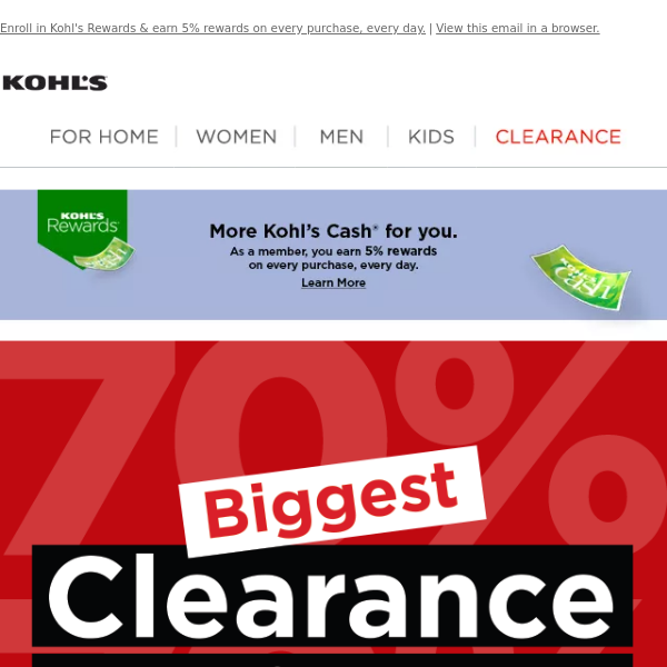1000s of new clearance deals are in your future 🔮 - Kohls