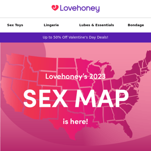 The 2023 Sex Map is here! 📍