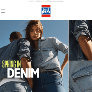 Spring In Denim | Shop Jeans From $49