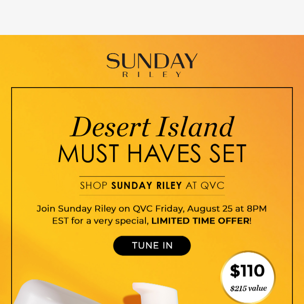 Grab this Desert Island Must Have Set!