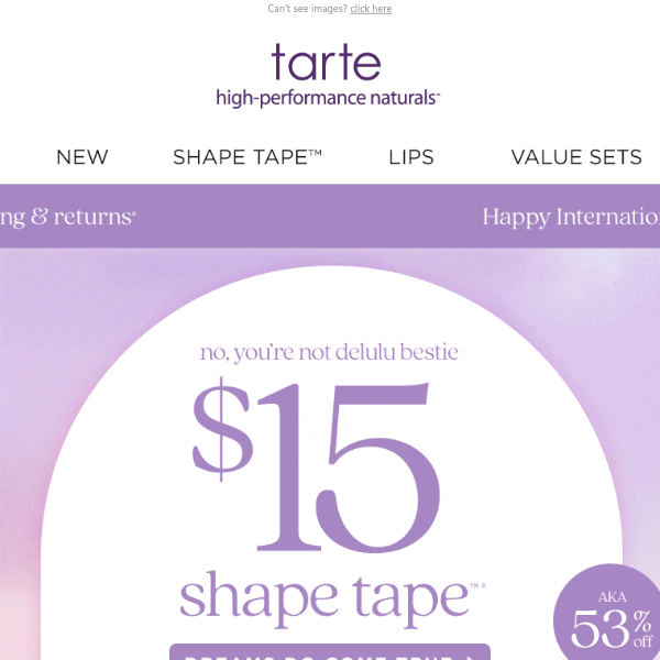 $15 shape tape™?!?