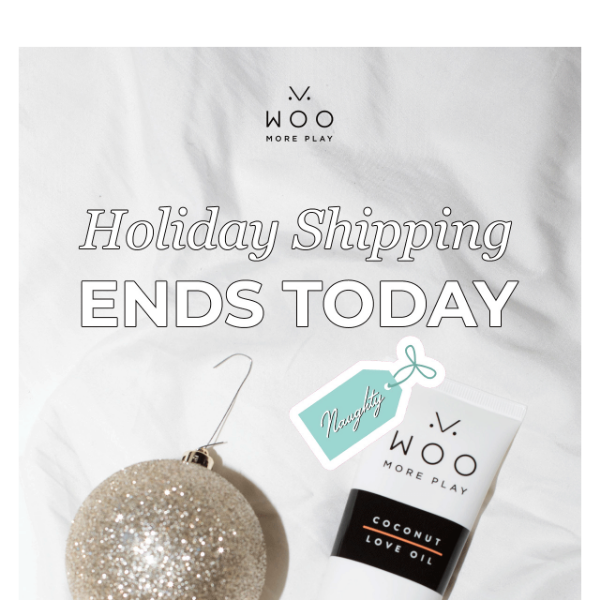 DEADLINE: Holiday Shipping + 25% off 🎁