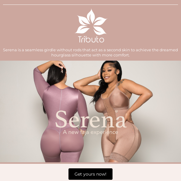 🧜🏽‍♀️ Serena - seamless girdle without rods Finally Available