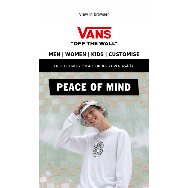 Peace of Mind: the perfect blend of cool and casual