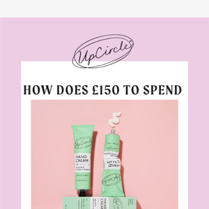Last chance to win £100 to spend on UpCircle