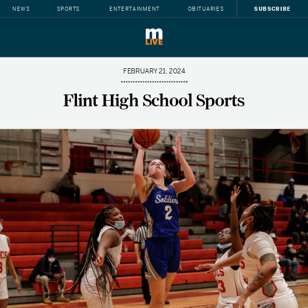 Flint-area girls basketball highlights: Goodrich, Flushing to play for Metro League title