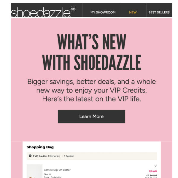 Hey ShoeDazzle! The VIP Life Keeps Getting Better...