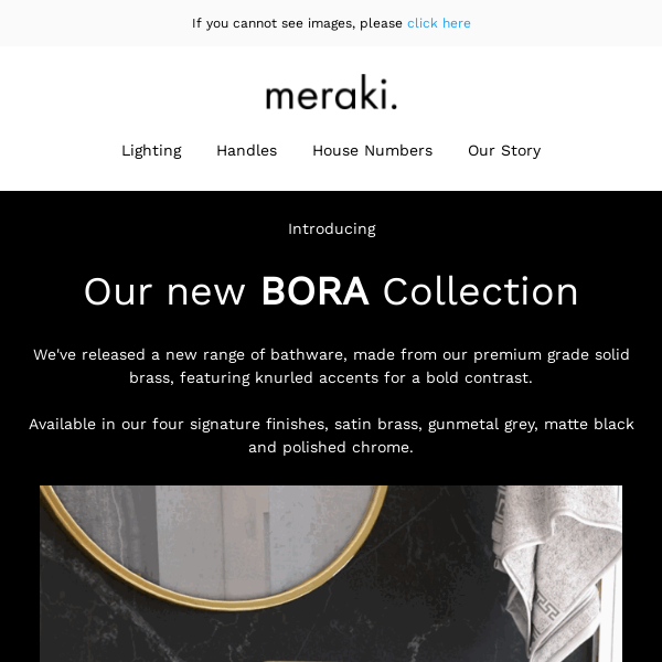 💦 New: BORA range