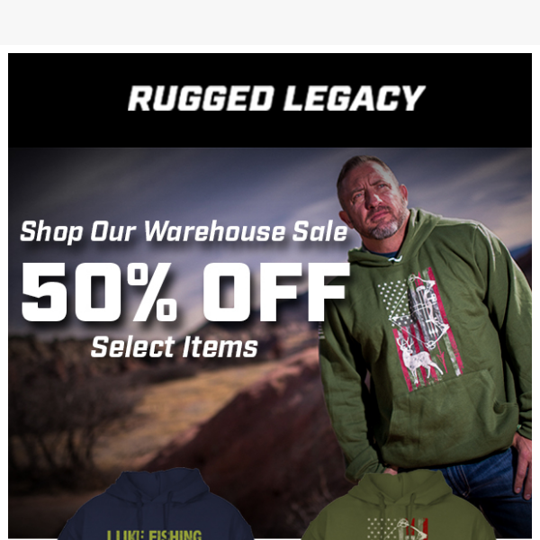 Rugged Legacy - Latest Emails, Sales & Deals