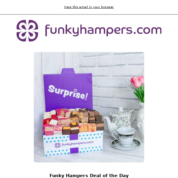 😎 Funky Hampers Deal of the Day