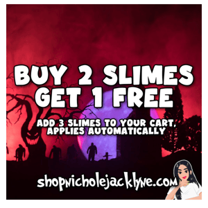 BUY 2 SLIMES, GET 1 FREE! TODAY ONLY🎃👻