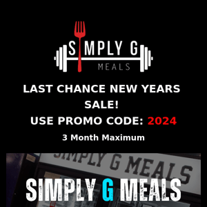 It's Ordering Day at Simply G Meals!