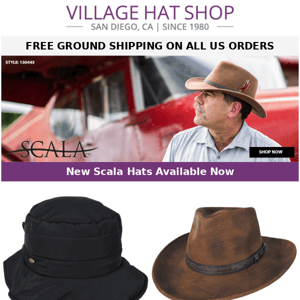 New Scala Hats Available Now | FREE Ground Shipping on ALL US Orders