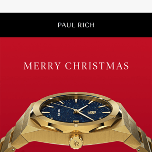 Happy Christmas from all of us at Paul Rich 🎄