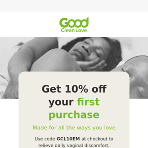 Here’s 10% off for you