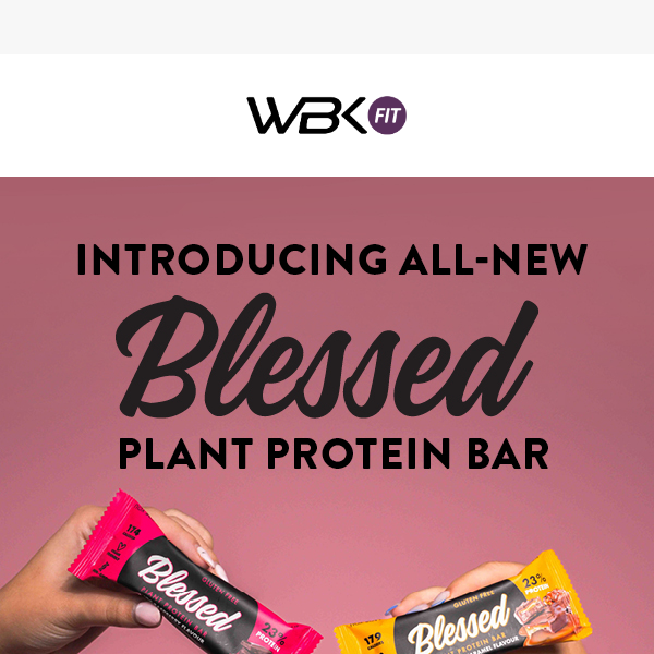 😇 NEW DROP: Blessed Protein Bars!
