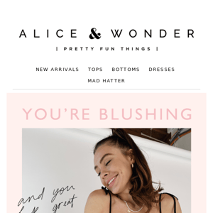 🥰You're Blushing🥰 - Shop Date Night Approved Tops & Dresses