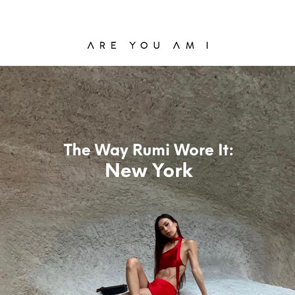 The Way Rumi Wore It: NYC 🍎